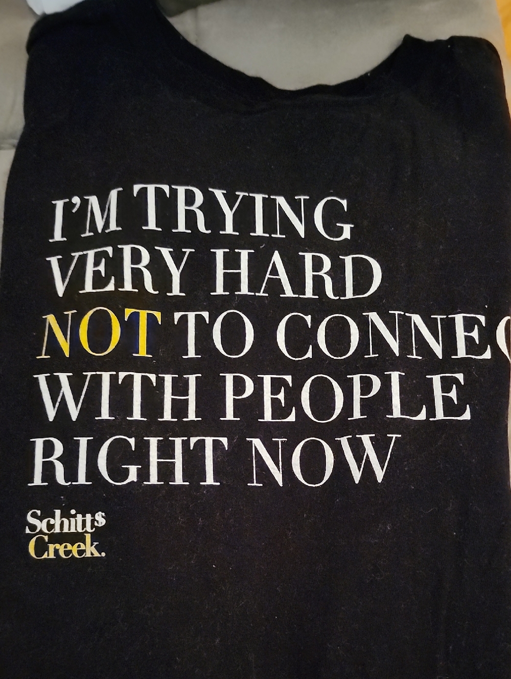 Schitt's Creek Women's Black Short Sleeve Graphic Tee